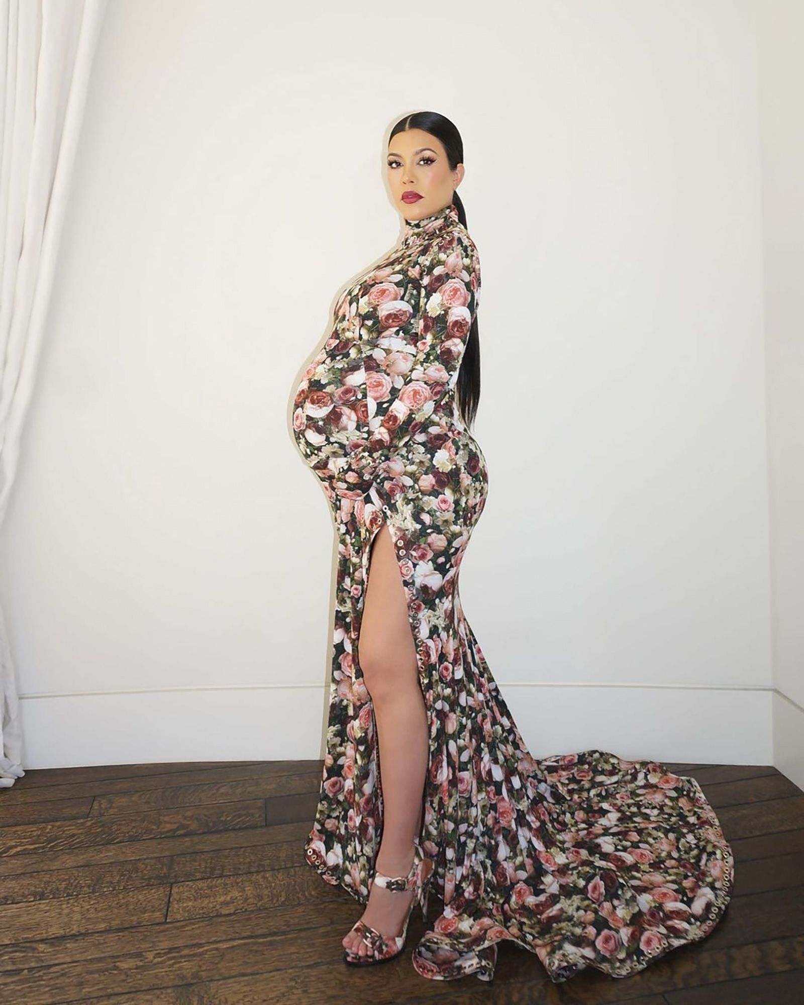 Kourtney Kardashian took advantage of her baby bump, going as pregnant Kim in a divisive Met Gala look from 2013.